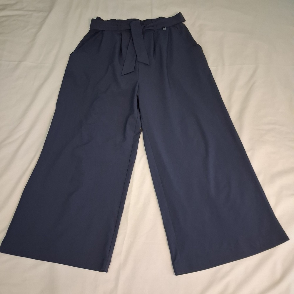 Helly Hansen Womens Sz S Slate Blue Wide Leg Siren Culotte Pant Gorpcore Granola